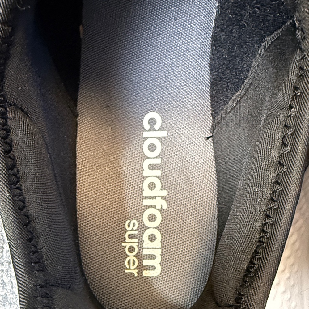 Adidas Puremotion Adapt Black and Leopard Slip-On Shoes Size 8.5 - Picture 7 of 13